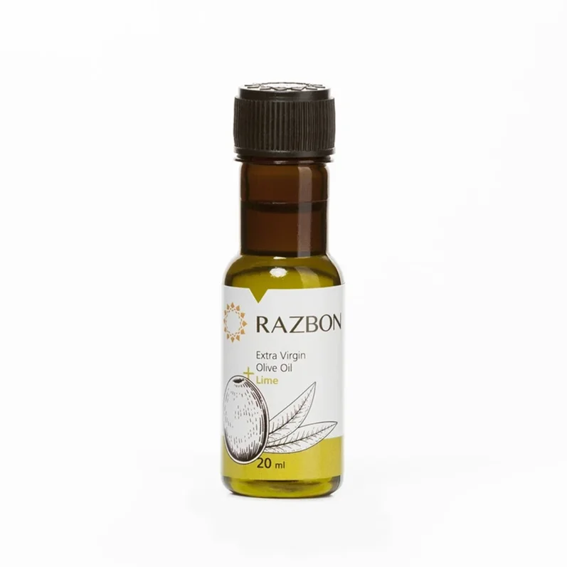 روغن زیتون با بو فرابکر تک نفره با طعم لیموترش رزبن - 20 میلی لیتر